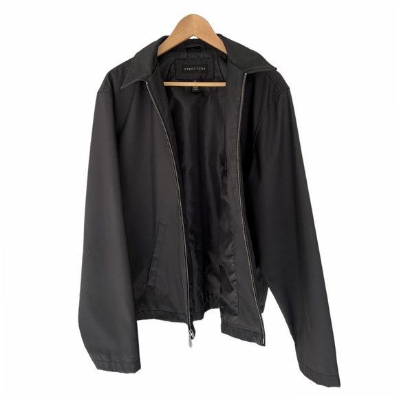 Men's Lightweight Jacket - Black - Medium / 40"-42" - Picture 5 of 5